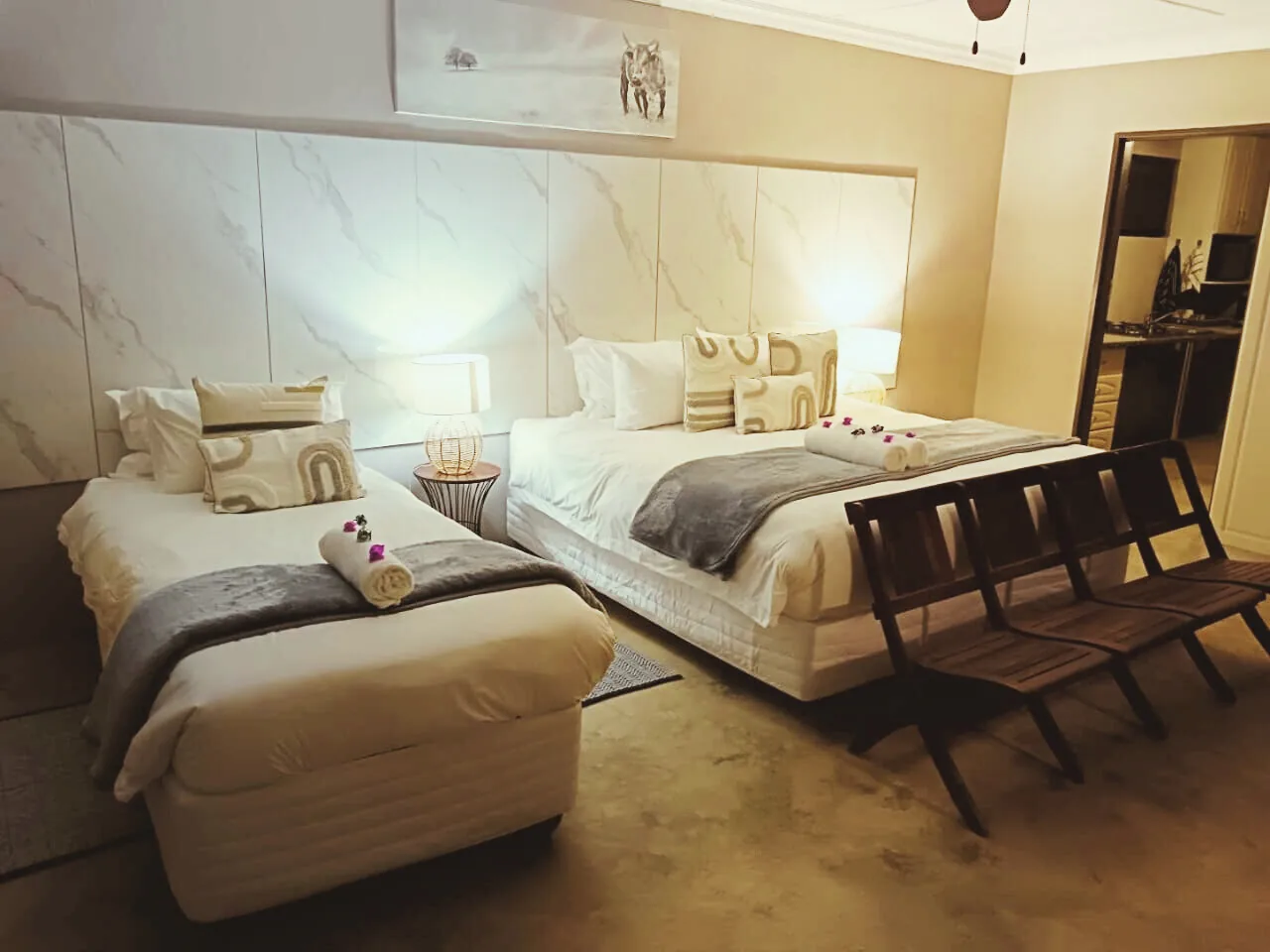 Room 9 — Luxury Self-Catering Room at The Wilds Guest House Hluhluwe